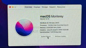 Laptop Apple MacBook 2017 8GB Intel Core I5 SSD 128GB