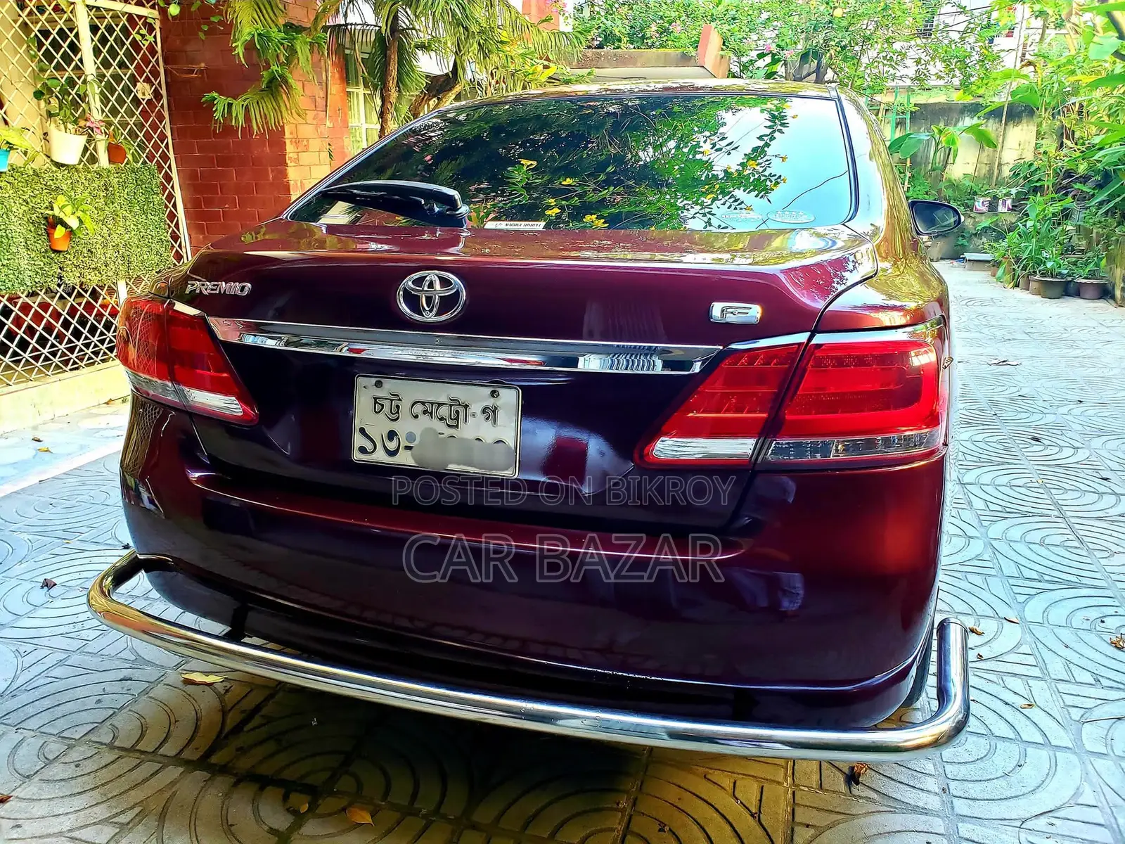 টয়োটা প্রিমিও ফেক্স প্যাকেজ ২০১৫