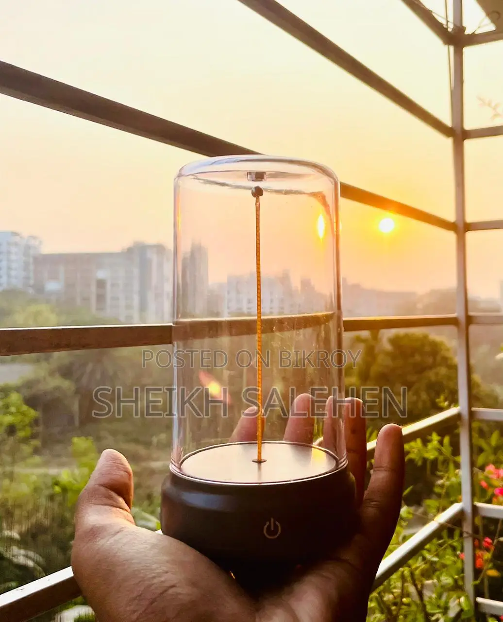 Yellow String Lamp