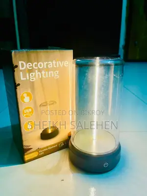 Yellow String Lamp