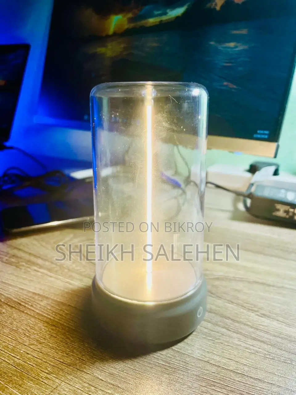 Yellow String Lamp