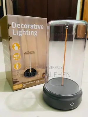 Yellow String Lamp