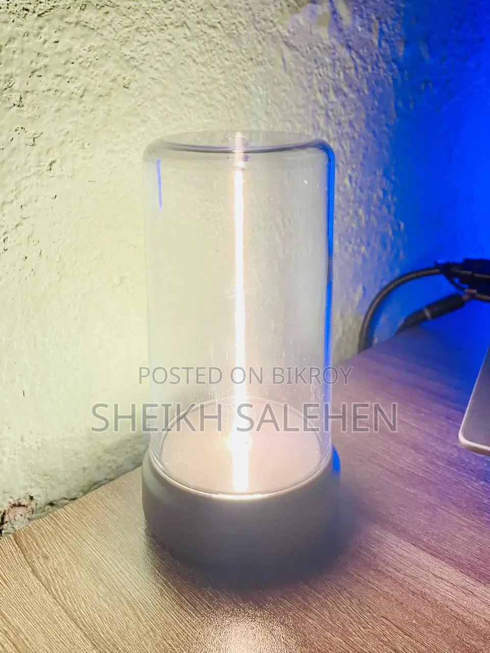 Yellow String Lamp