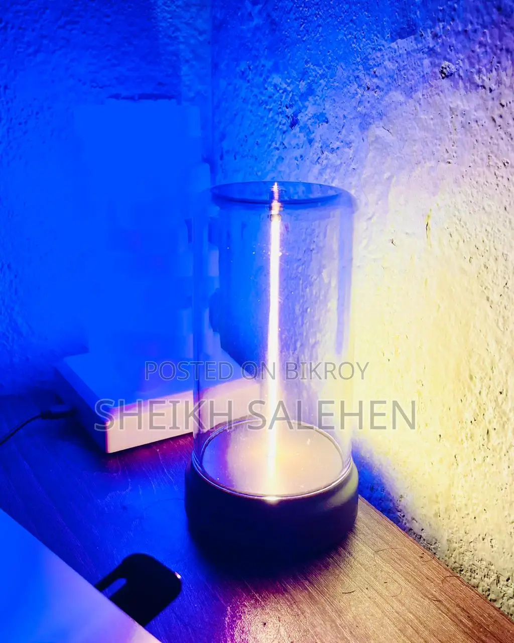 Yellow String Lamp