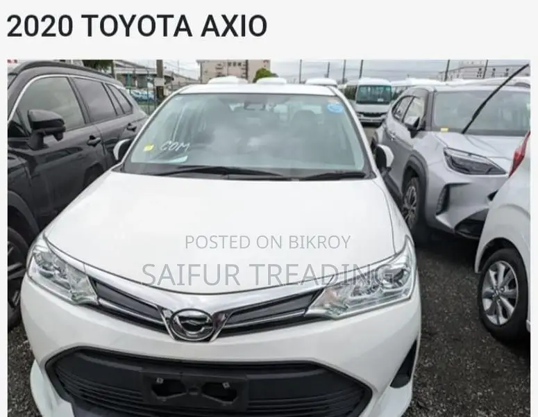Toyota Axio Non-Hybrid White 2020