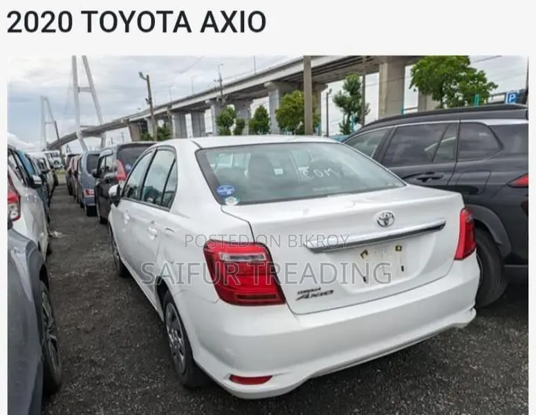 Toyota Axio Non-Hybrid White 2020