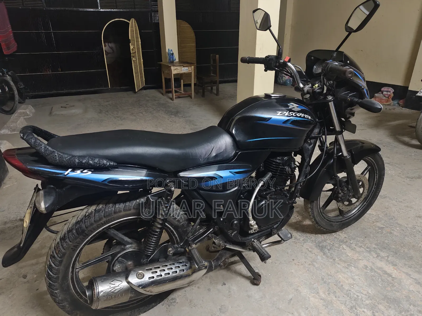 Bajaj Discover 135 2009 Blue