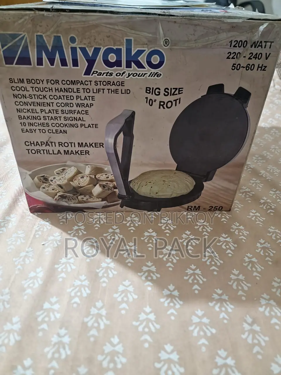 10” Big Size Roti Maker