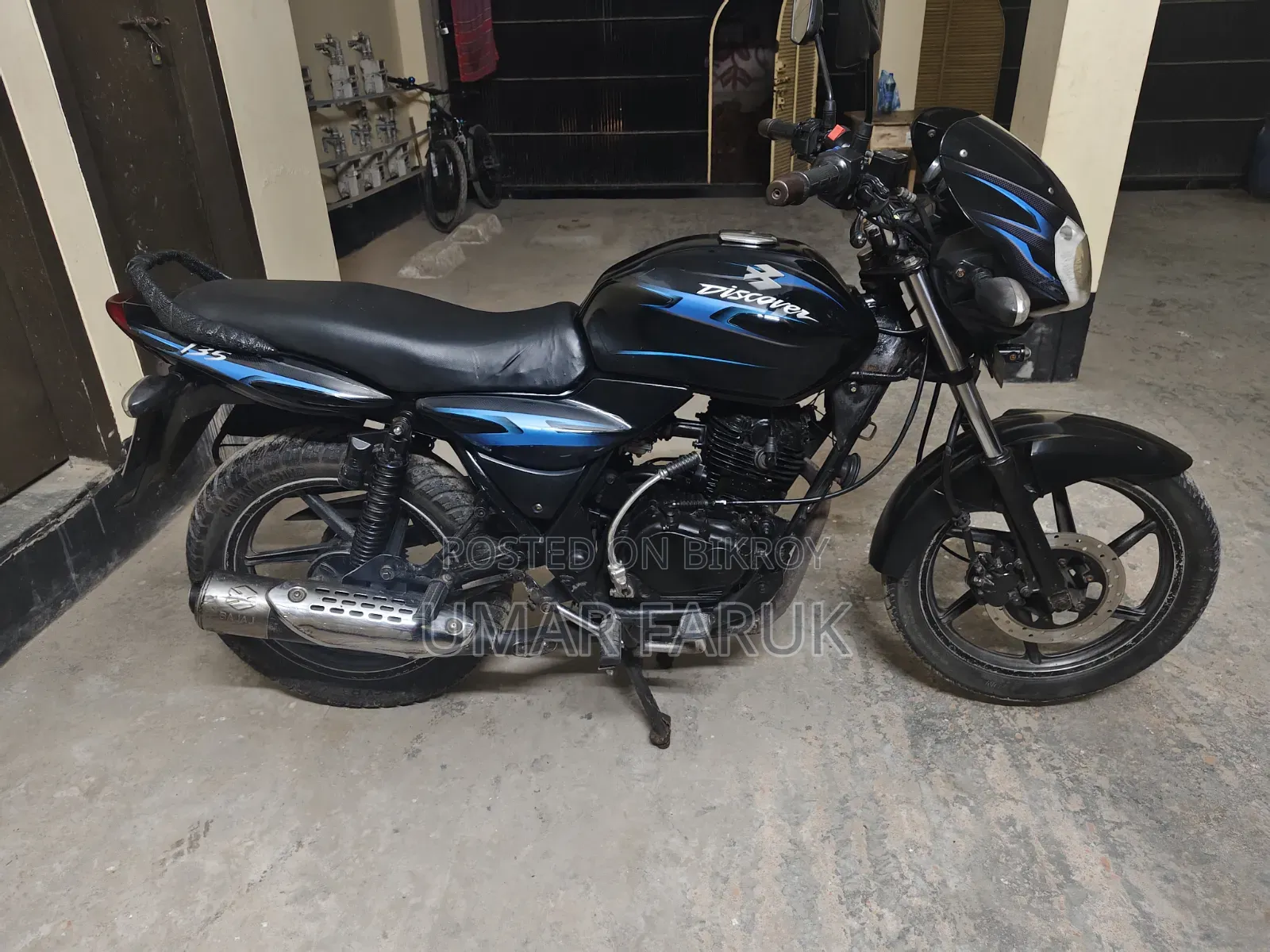 Bajaj Discover 135 2009 Blue