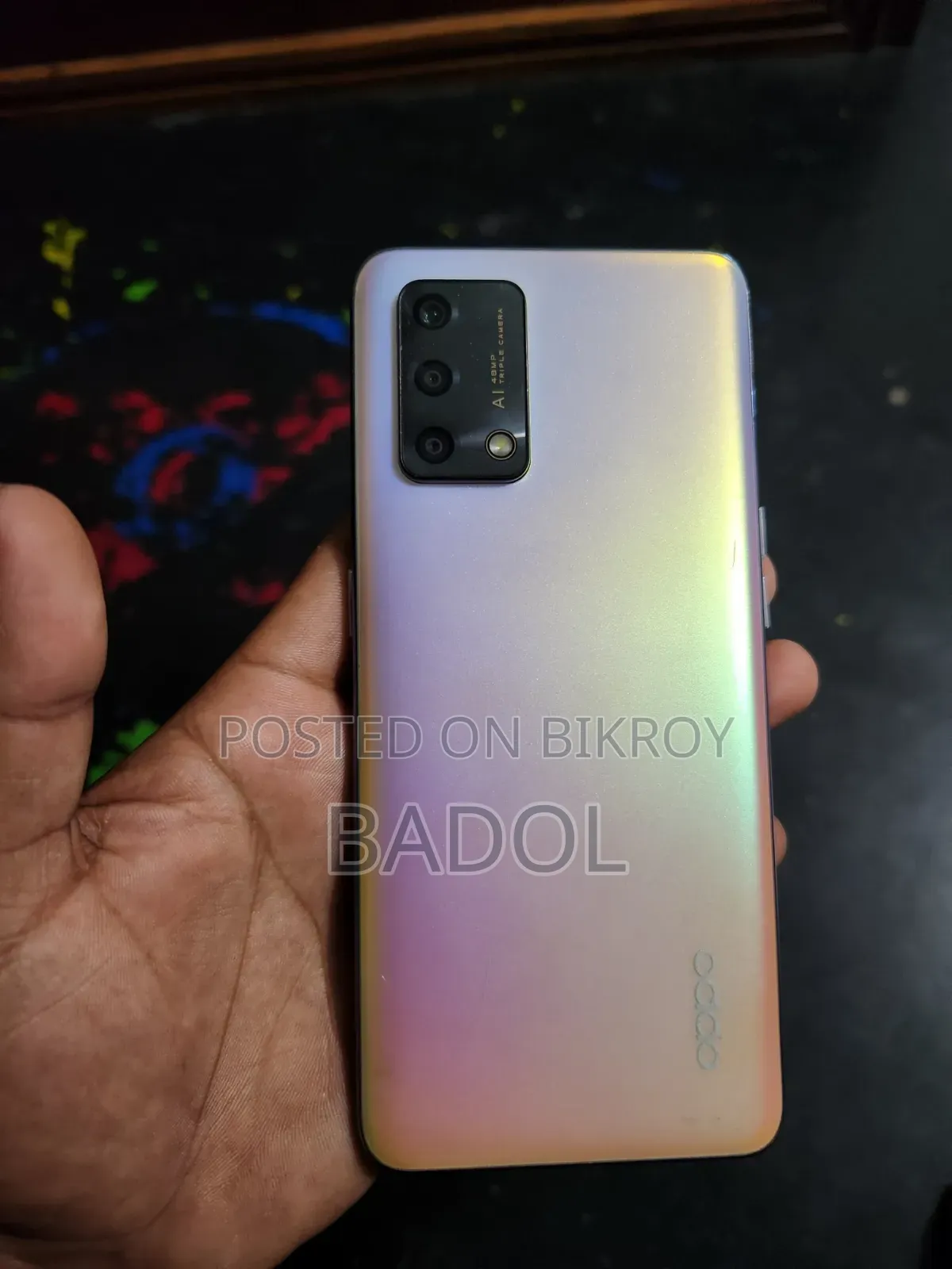 নতুন Oppo A95 ১২৮ জিবি পিঙ্ক