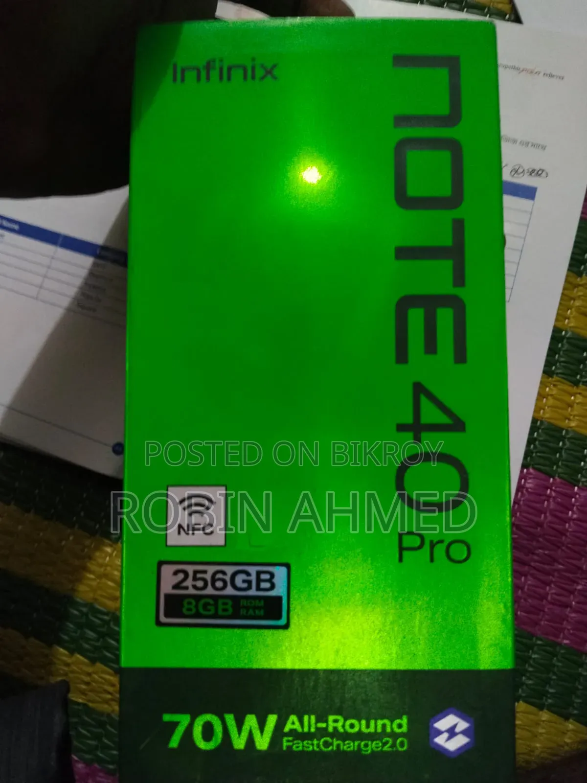 Infinix Note 40 Pro 256 GB Green