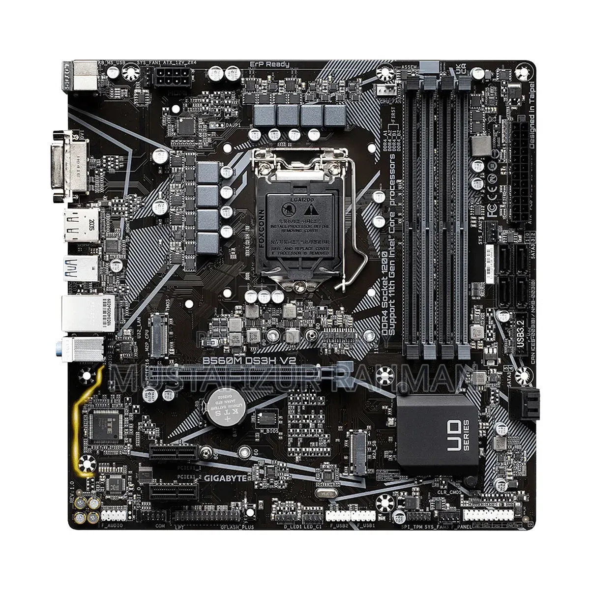 I5 10 Gen Processor With Gigabyte B560m Ds3h V2 Motherboard