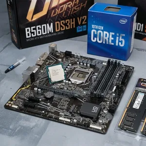 I5 10 Gen Processor With Gigabyte B560m Ds3h V2 Motherboard
