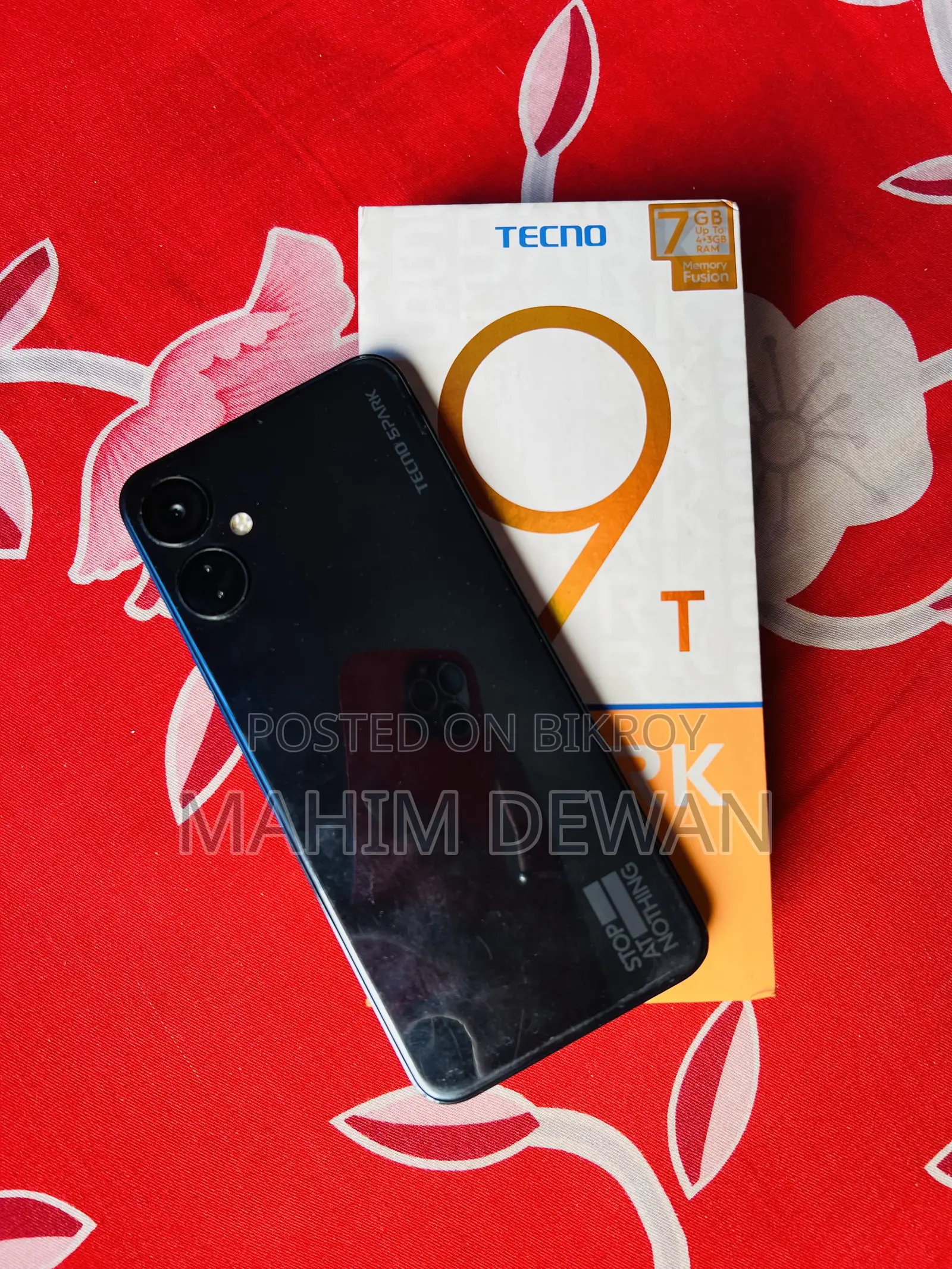 Tecno Spark 9T 128 GB Black