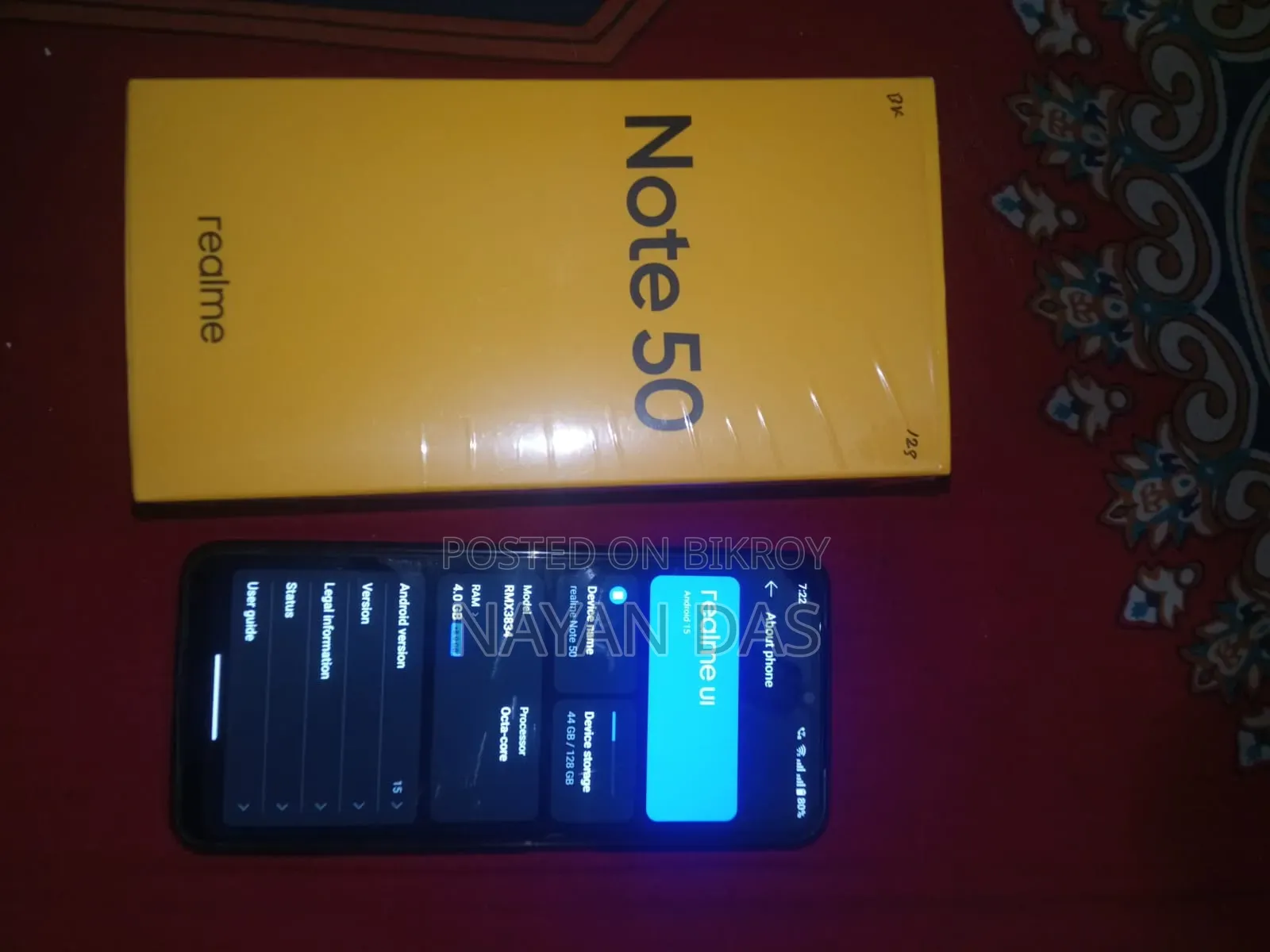 Realme Note 50 128 GB Black