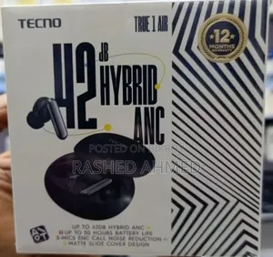Original Tecno True 1 Air Earbuds for sale (Used)