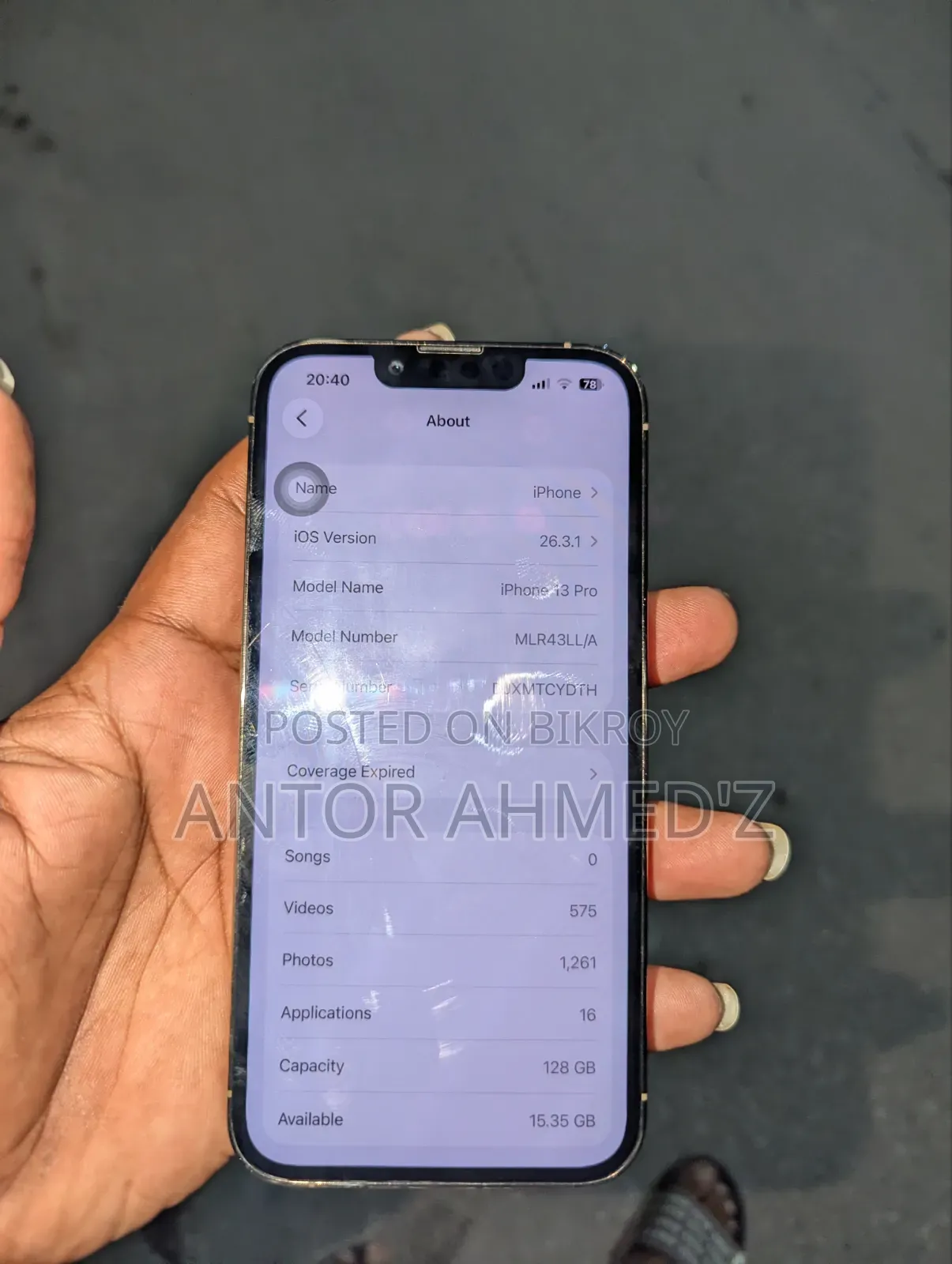 Apple iPhone 13 Pro 128 GB Gold