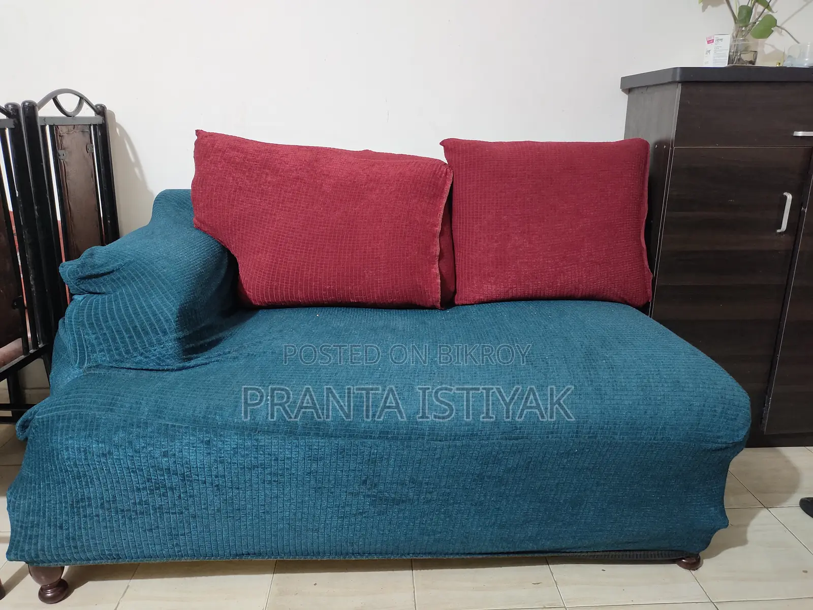 Sofa Set Corner 2+2+1, 1 Corner 1 Box, With Free Sofa Cover