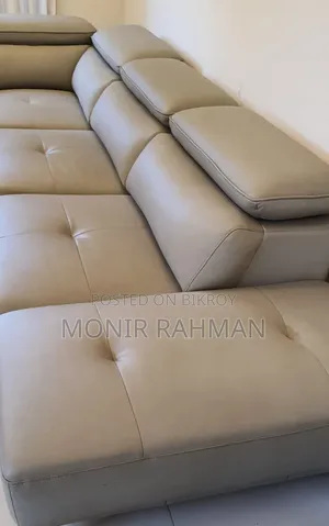 5-Seater L-Shape Sofa (Attached Cushion)