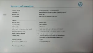 Laptop HP EliteBook 835 G7 8GB AMD Ryzen 5 SSD 256GB
