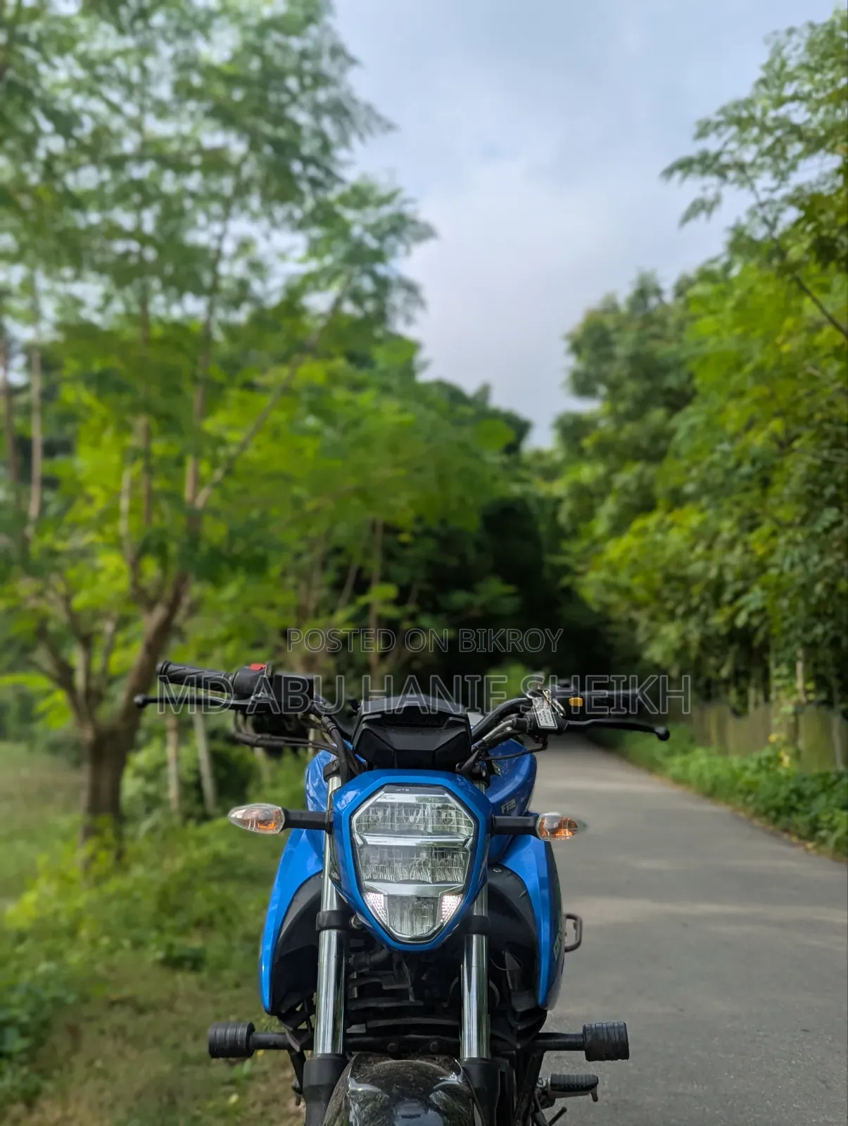 Suzuki Gixxer SF FI 2024 Blue