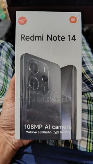 Xiaomi Redmi Note 14 4G 256 GB Black