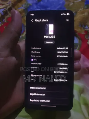 Samsung Galaxy A35 128 GB Black