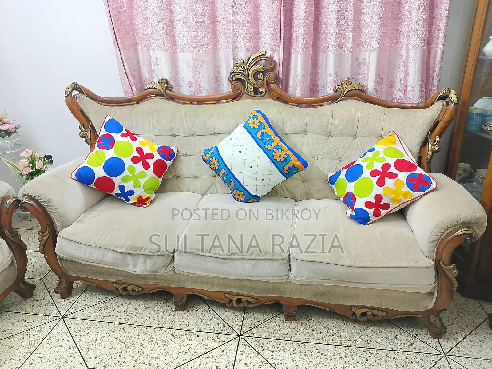 Victoria Sofa 3+2+1 Burmatic Segun