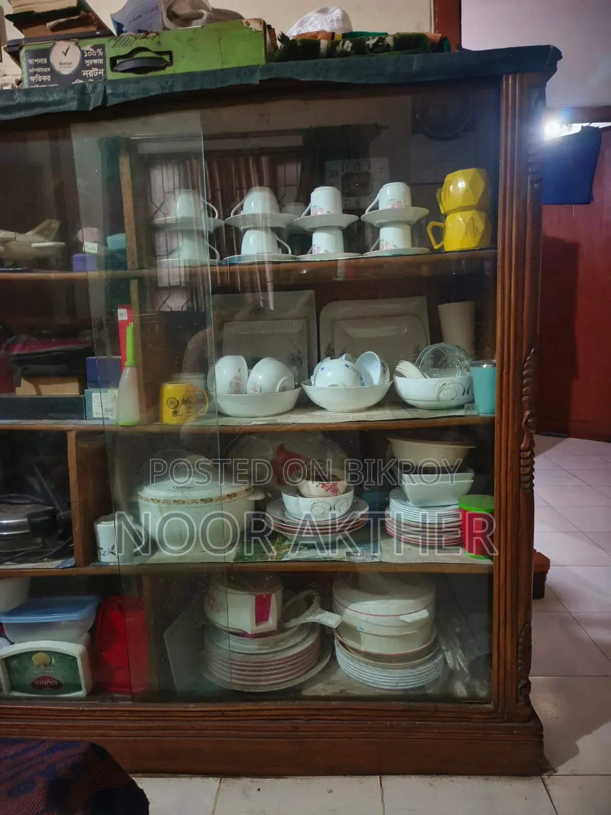 Teak Wood Showcase