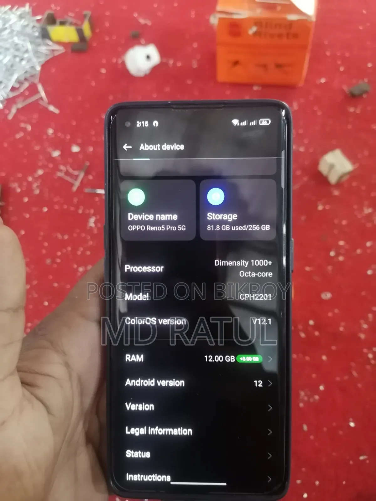 Oppo Reno5 5G 256 GB