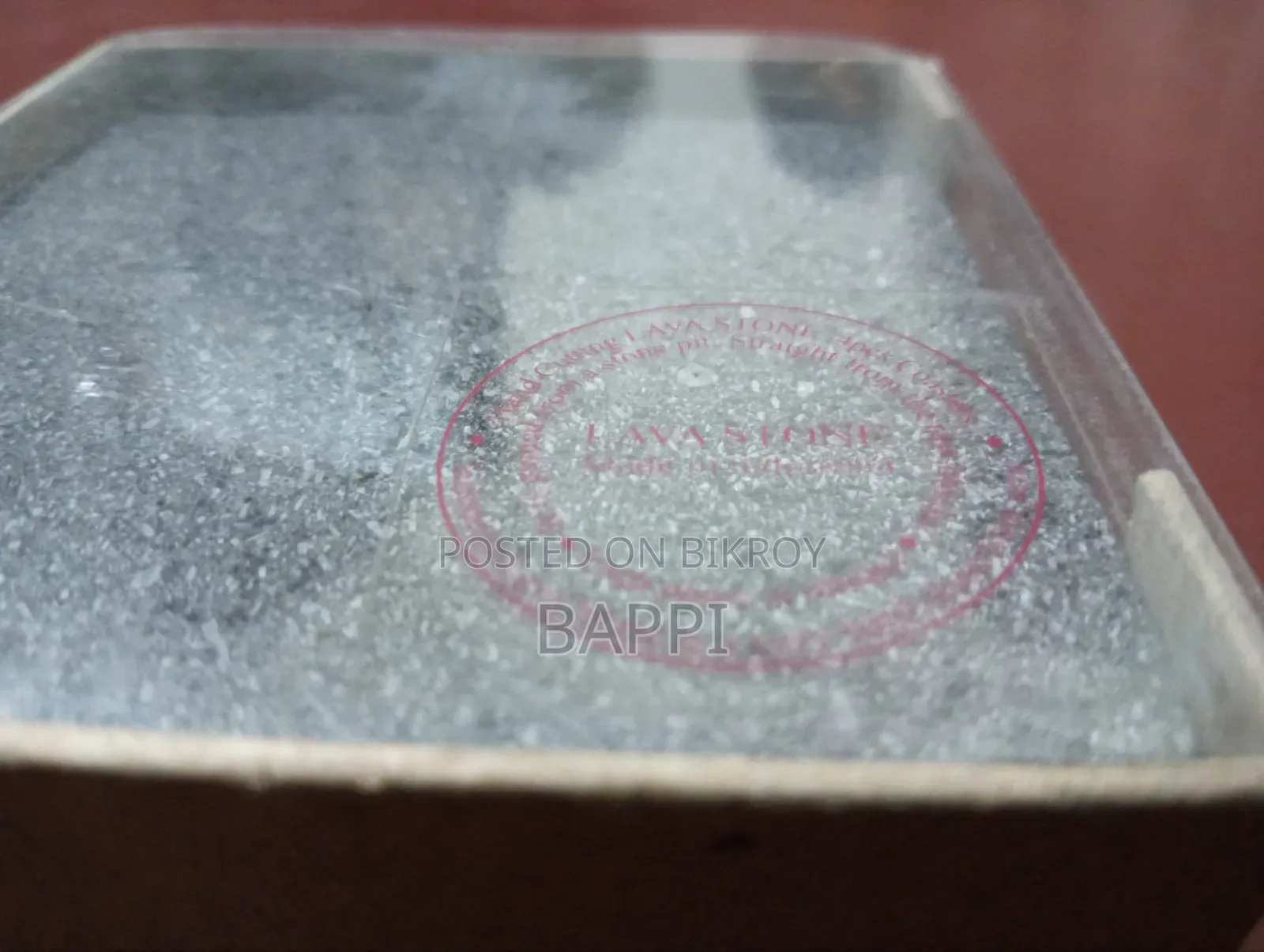 Volcanic Rock Glass Coaster for Sale