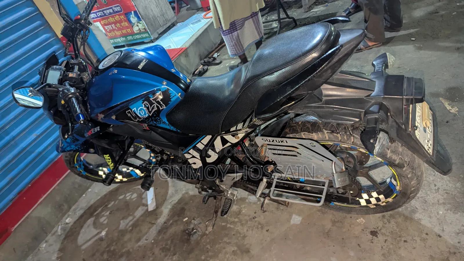 Suzuki Gixxer Monotone 2018 Blue