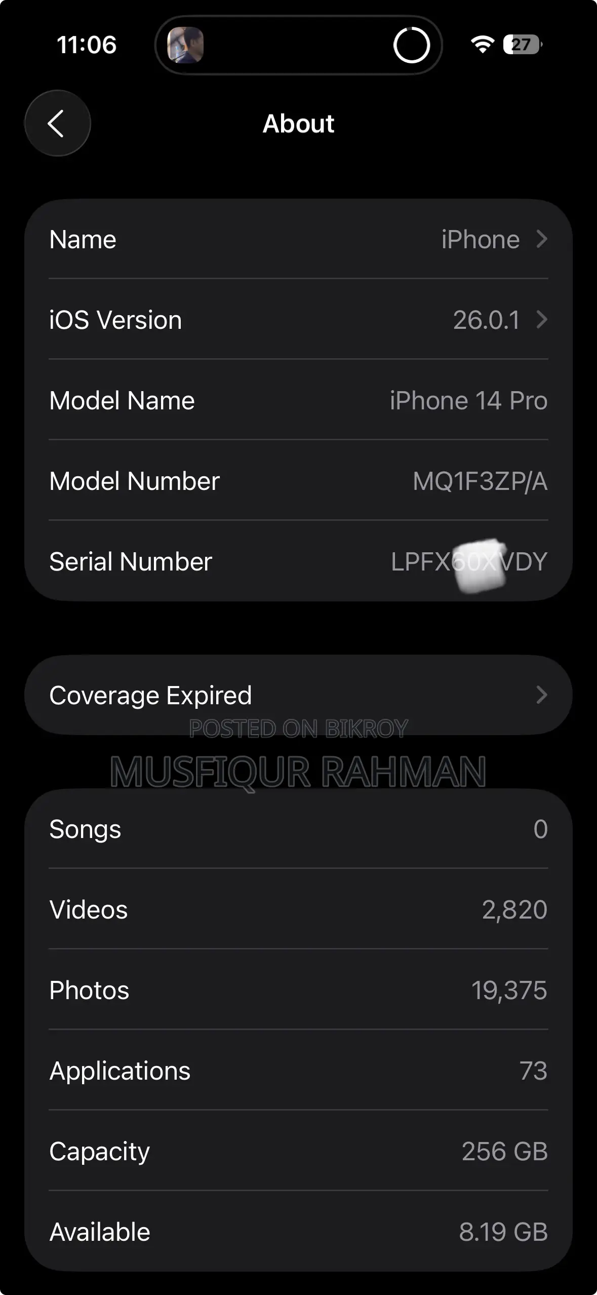 Apple iPhone 14 Pro 256 GB Purple