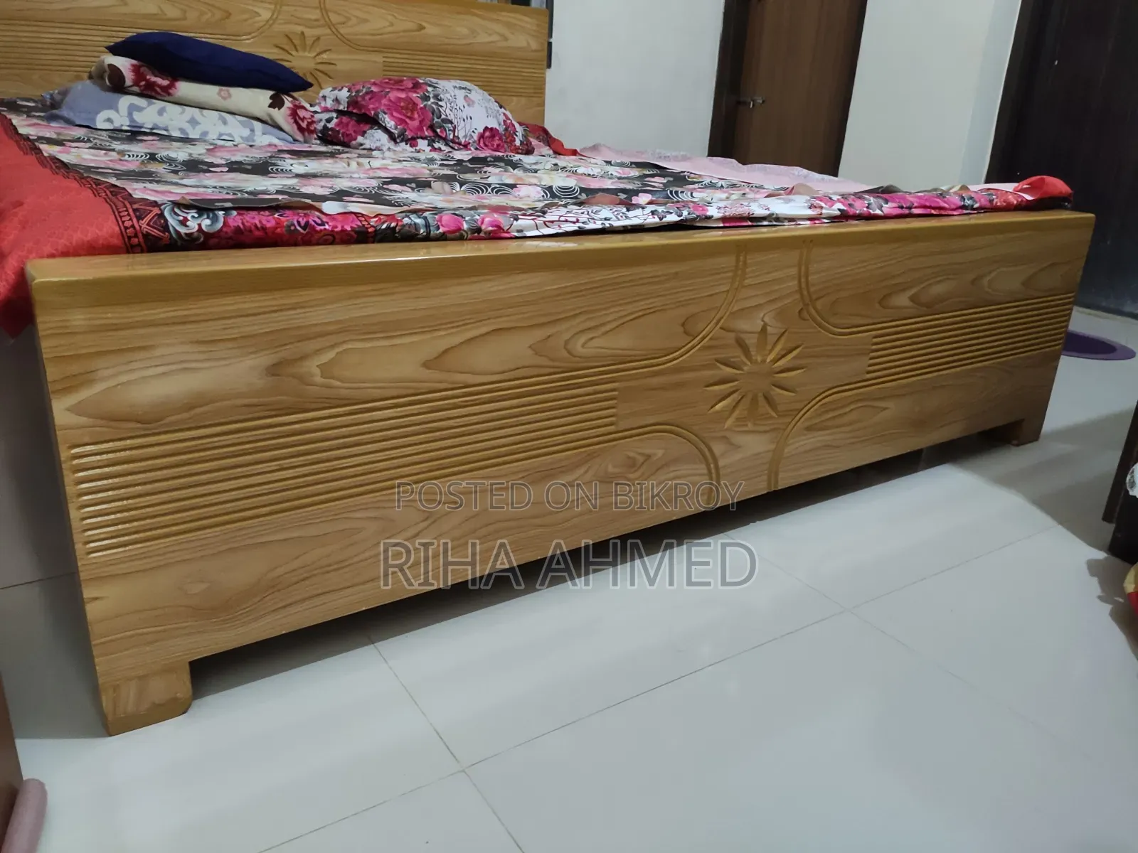 Malaysian Parxet Bed