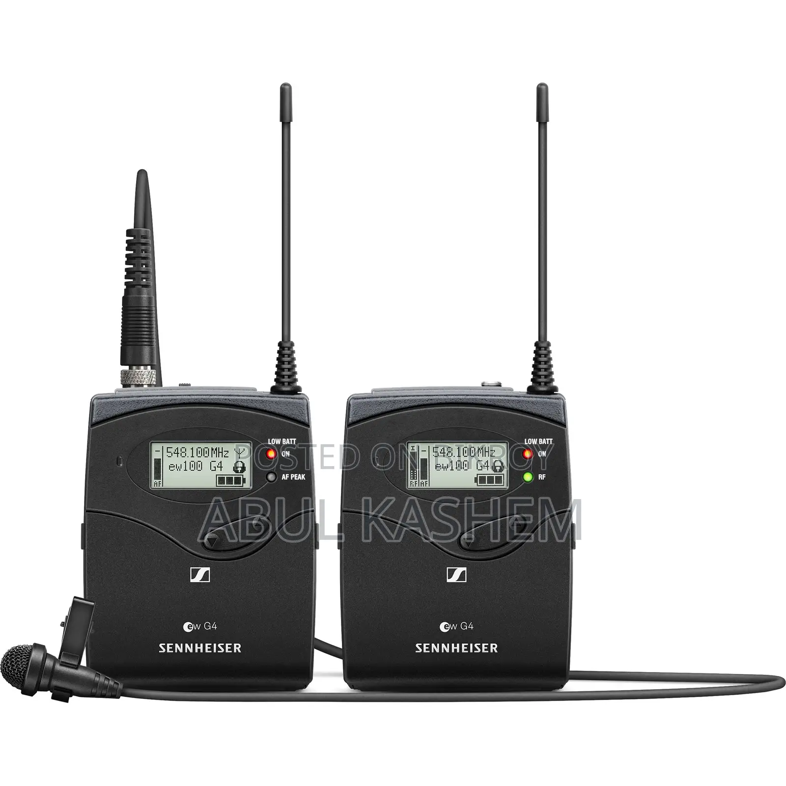 Sennheiser-G4 Wireless Omni Lavalier Microphone