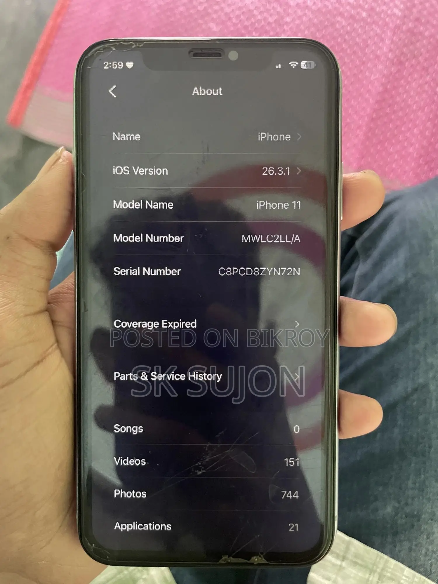 Apple iPhone 11 64 GB Purple
