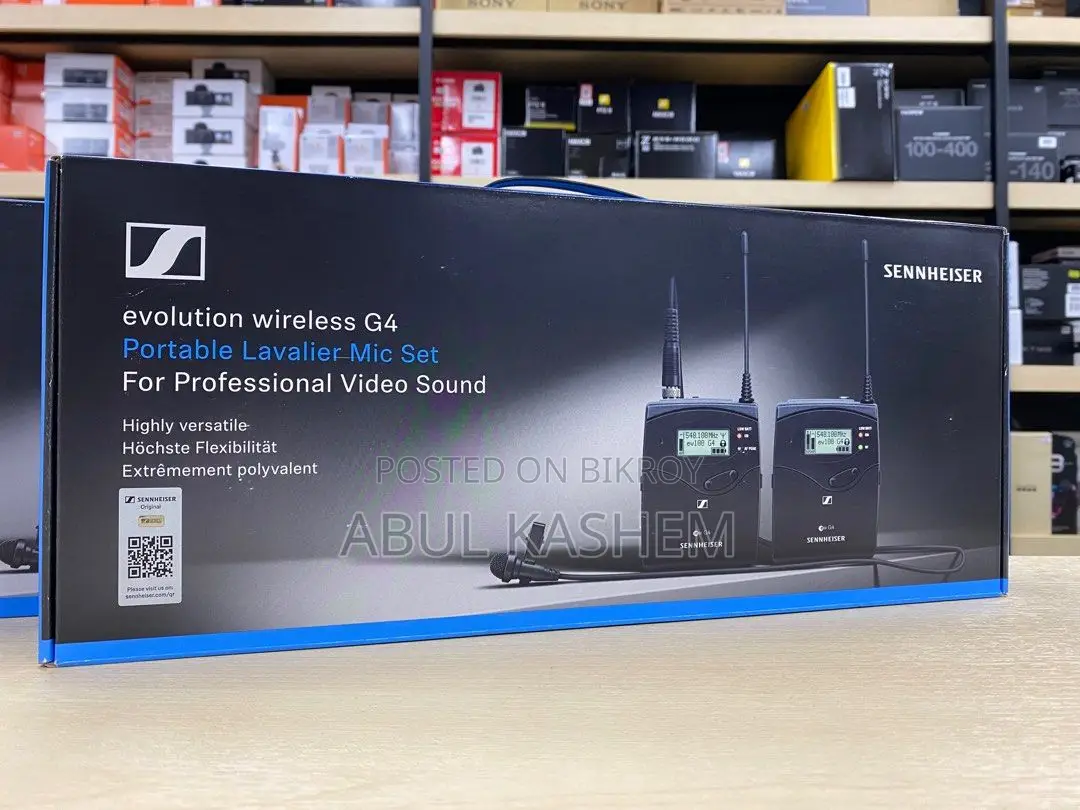 Sennheiser-G4 Wireless Omni Lavalier Microphone