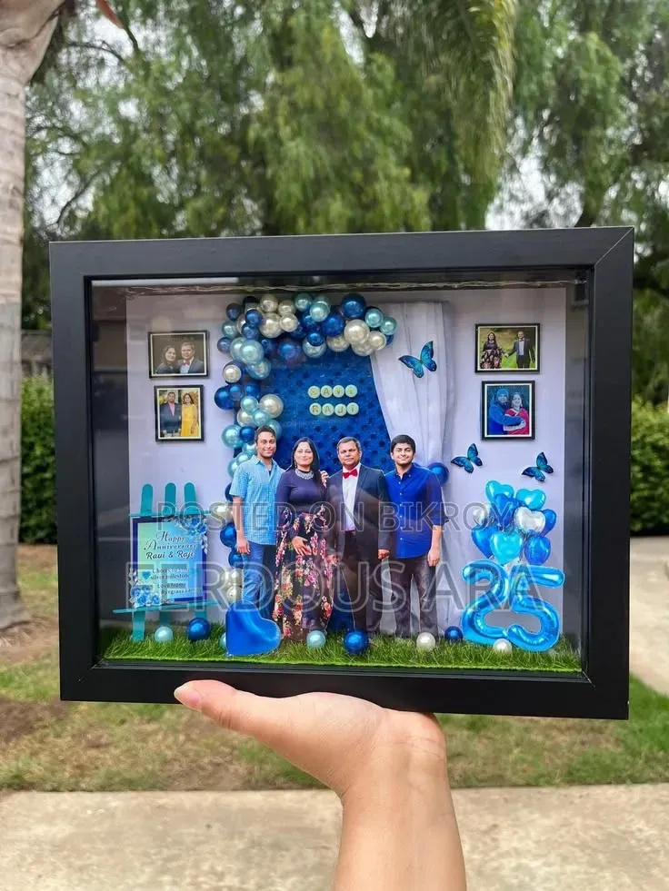 3d Name And Photo Frame