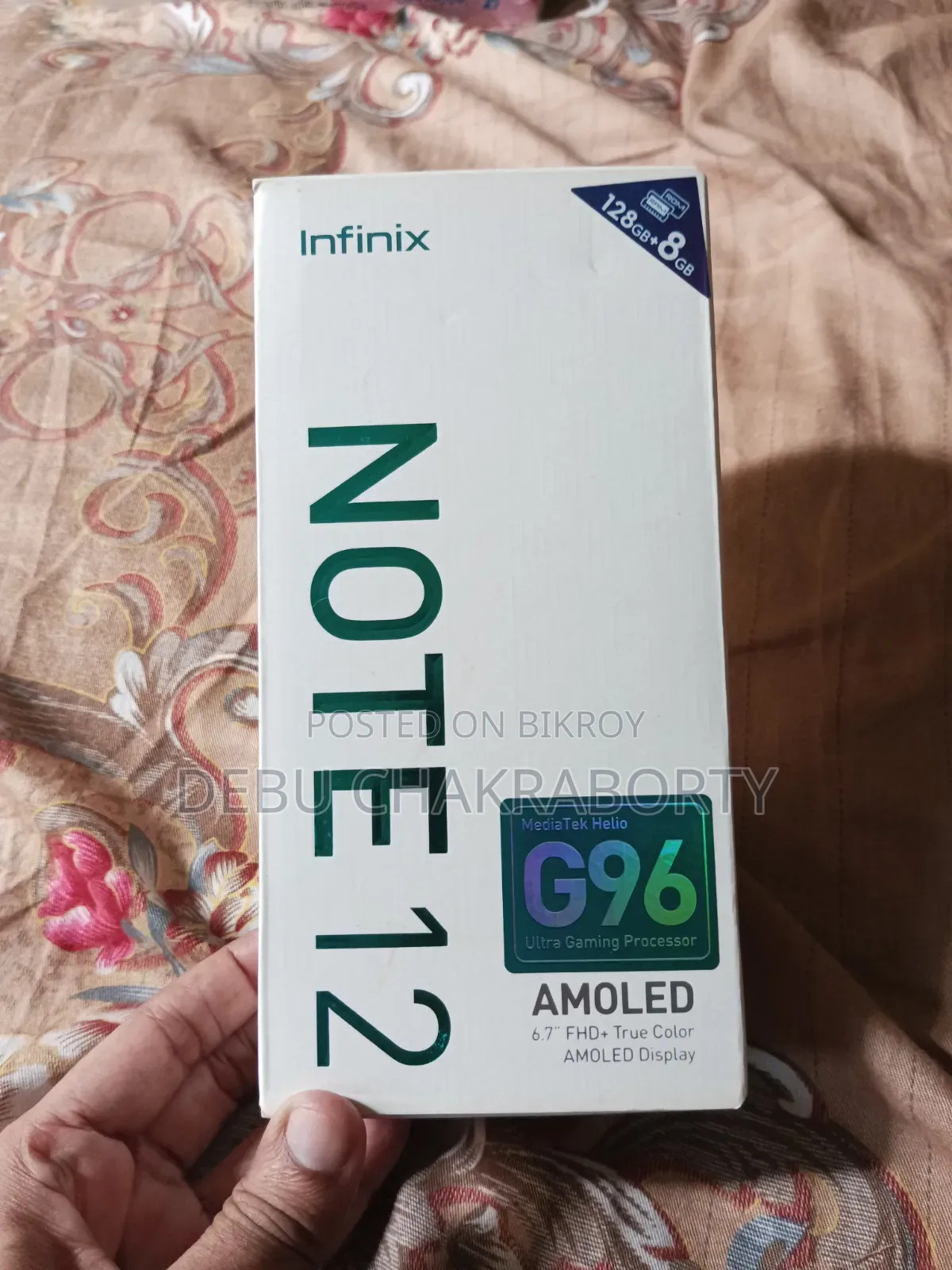 Infinix Note 12 G96 128 GB Blue