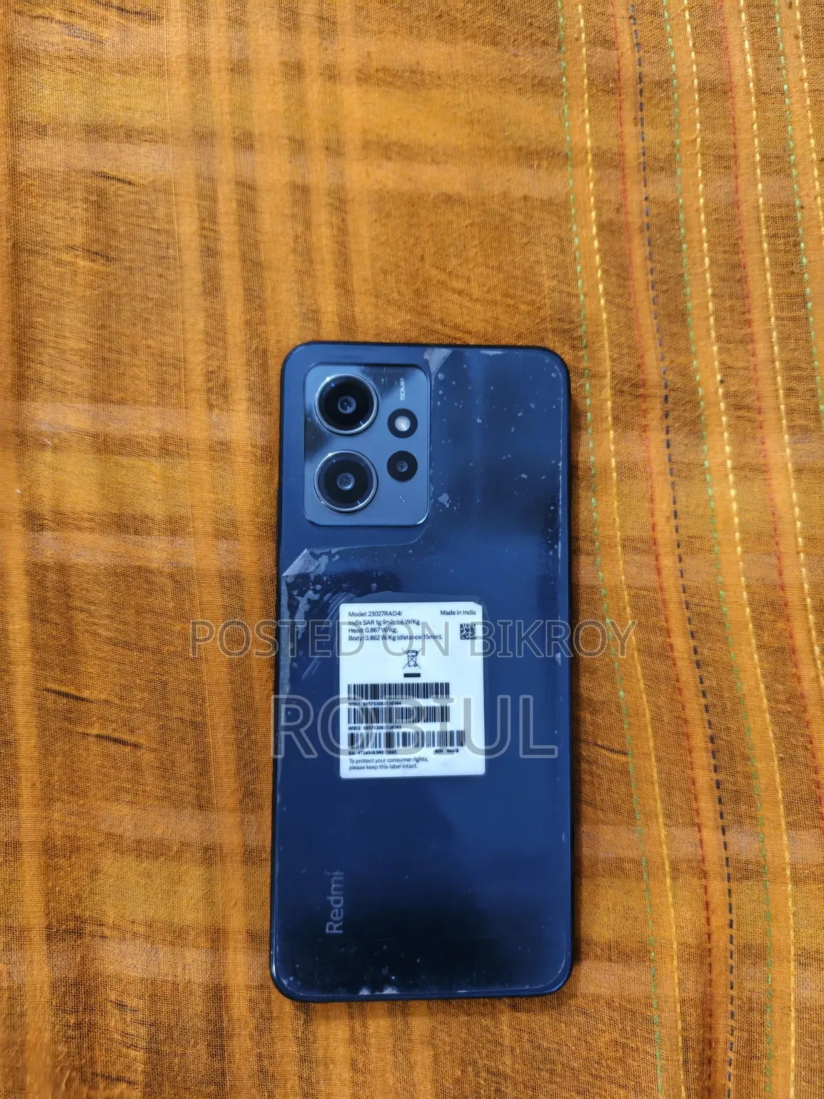 Xiaomi Redmi Note 12 128 GB Black