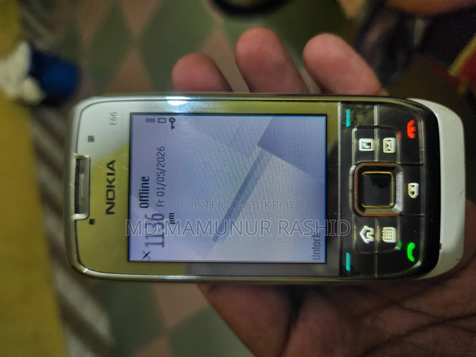 Nokia E66 White