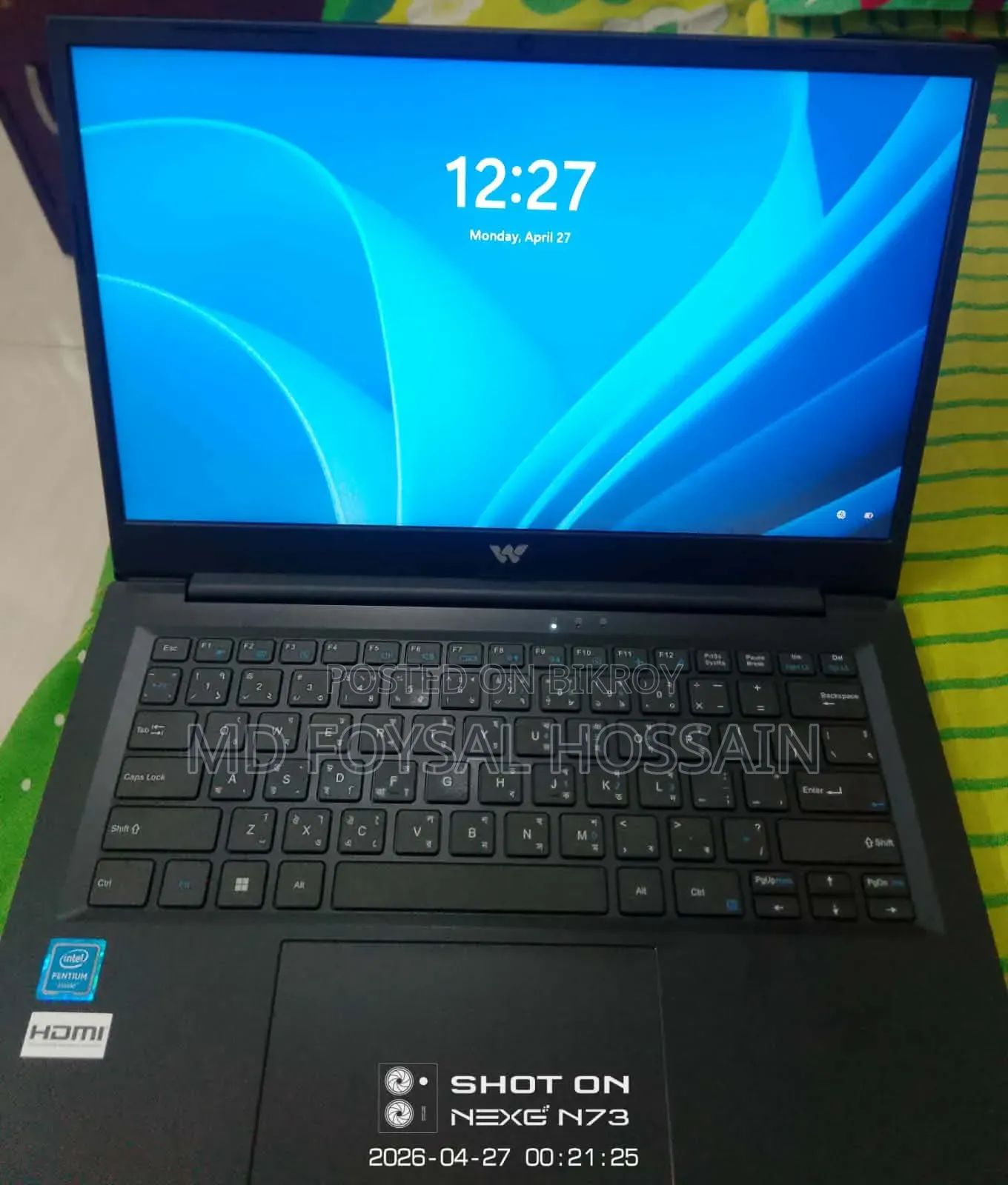 Laptop Imose 8GB Intel Pentium SSD 256GB