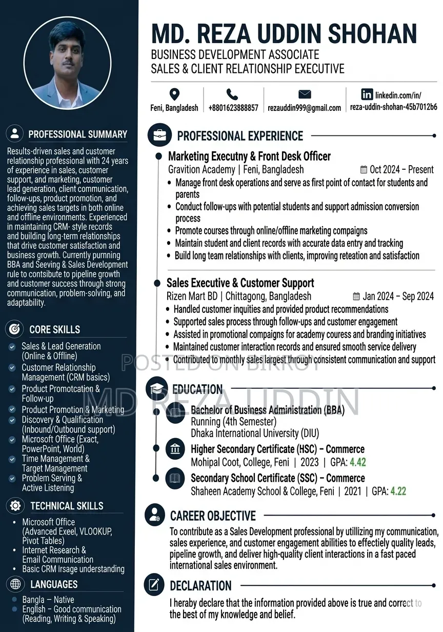 Sales Executive