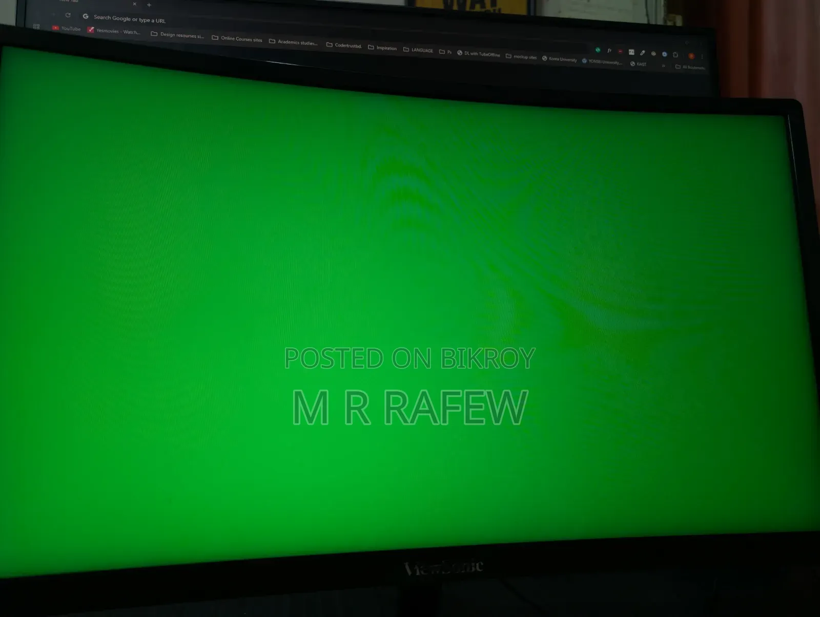 Viewsonic Vx2458-C-MHD 24" Curved Gaming Monitor