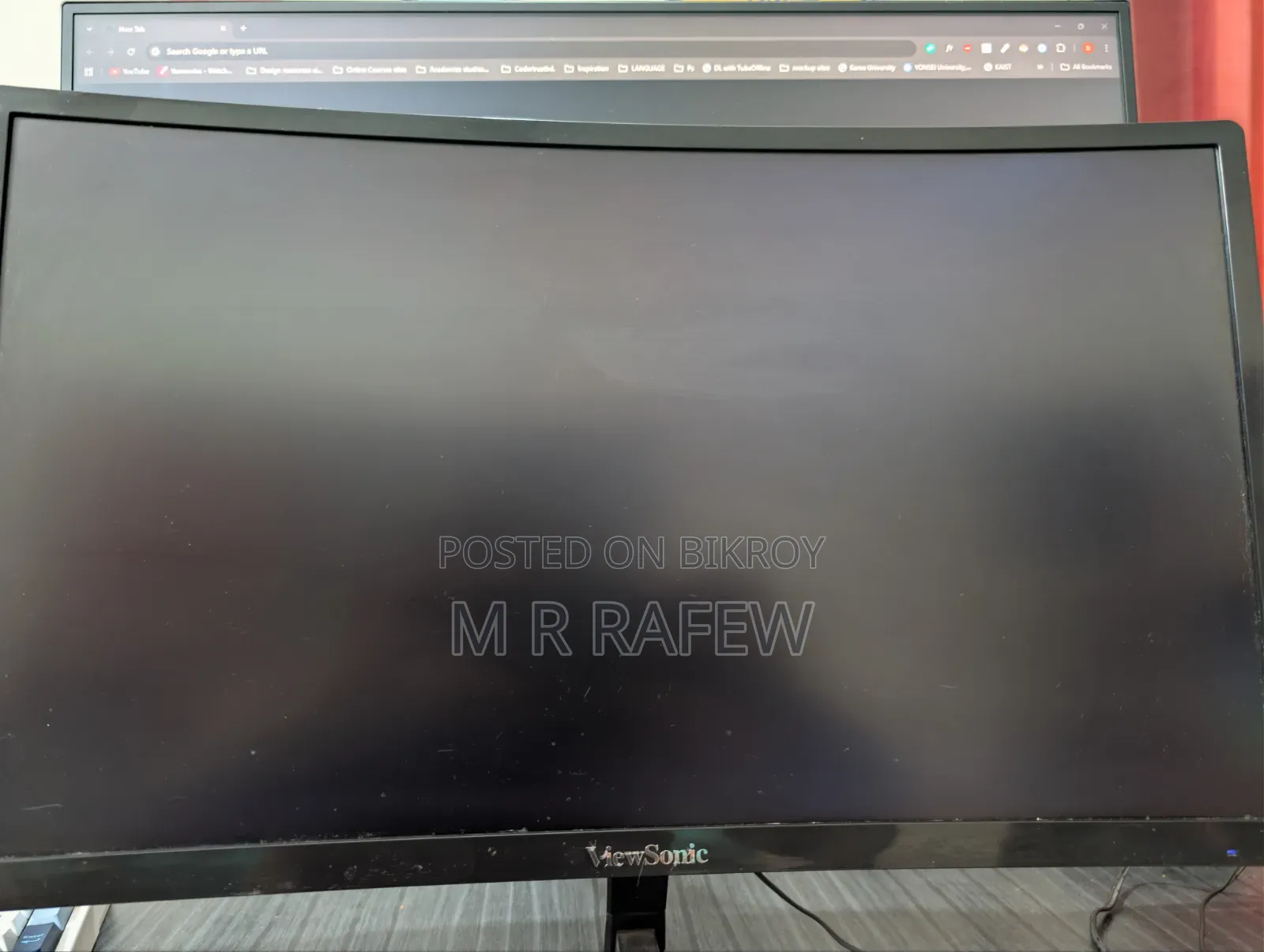 Viewsonic Vx2458-C-MHD 24" Curved Gaming Monitor