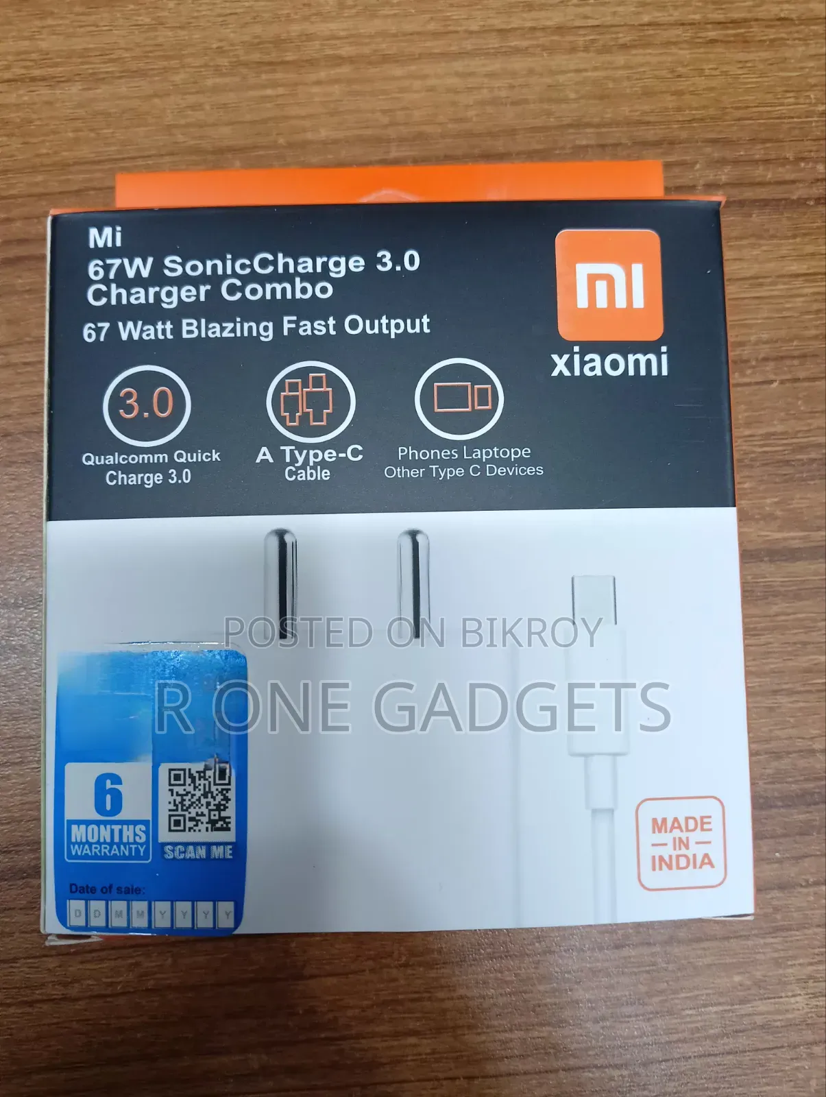 Xiaomi Redmi Poco 67watt Original Charger