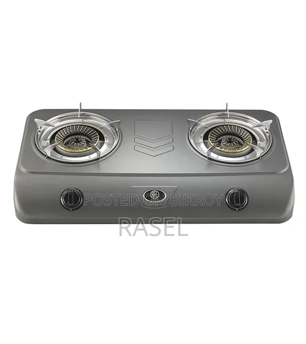 Rfl Double Teflon Coating Gas Stove (2-06trb) - (Line Gas)