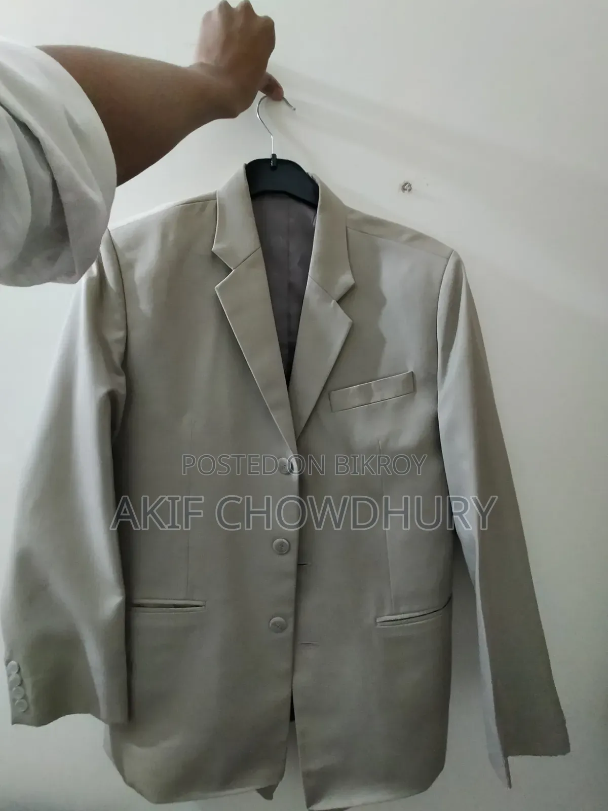 Dormeuil Fabrics, Off-White Color Blazer
