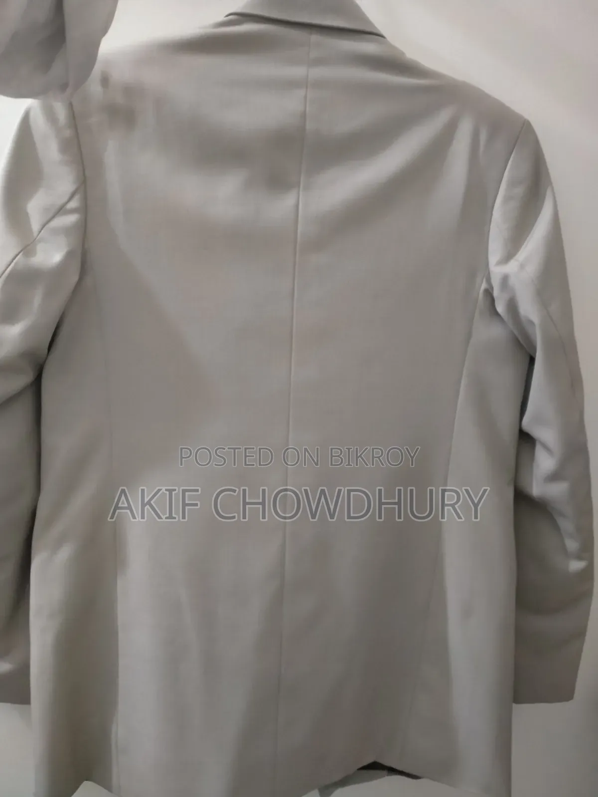 Dormeuil Fabrics, Off-White Color Blazer