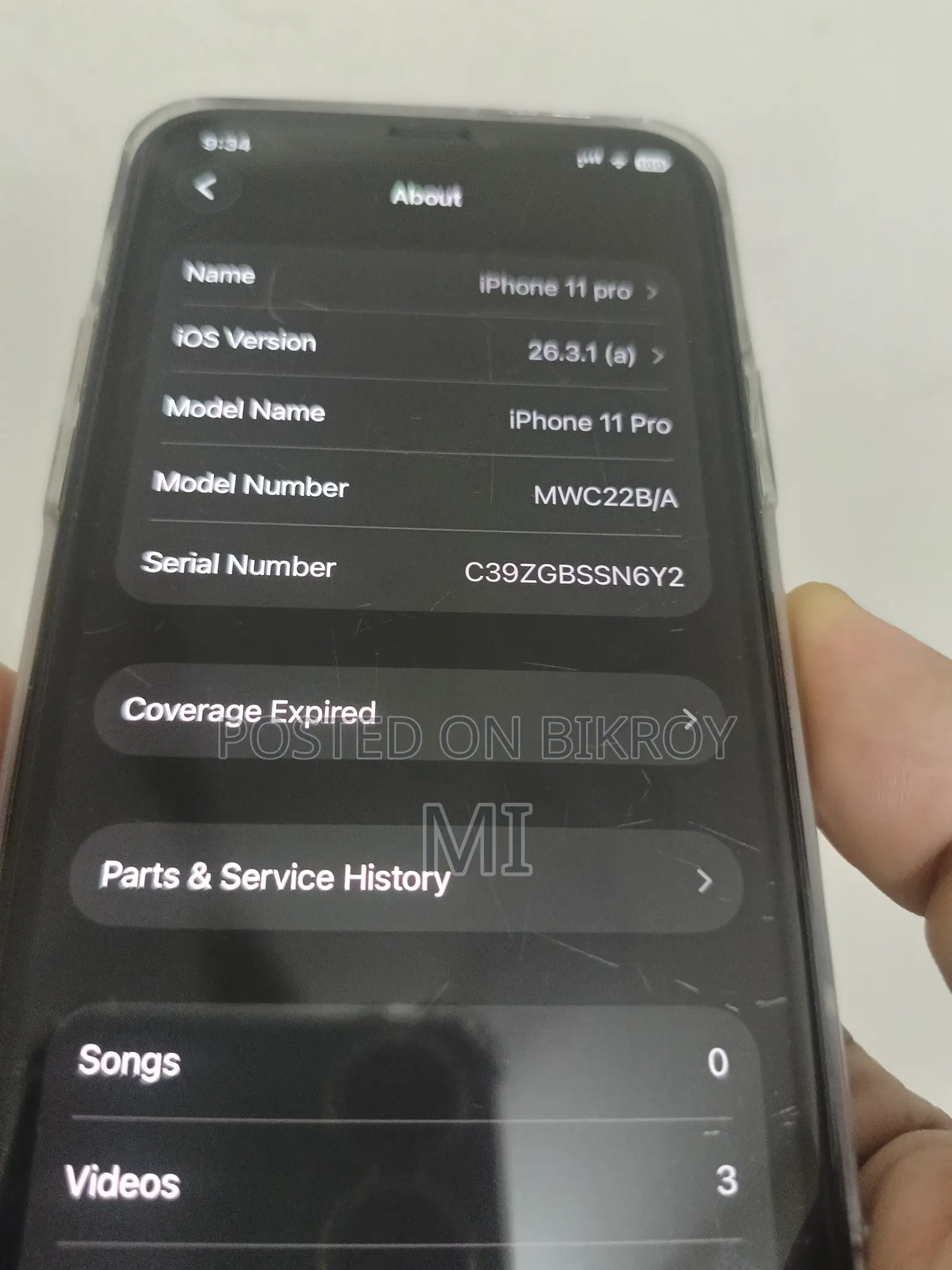 Apple iPhone 11 Pro 64 GB Gray